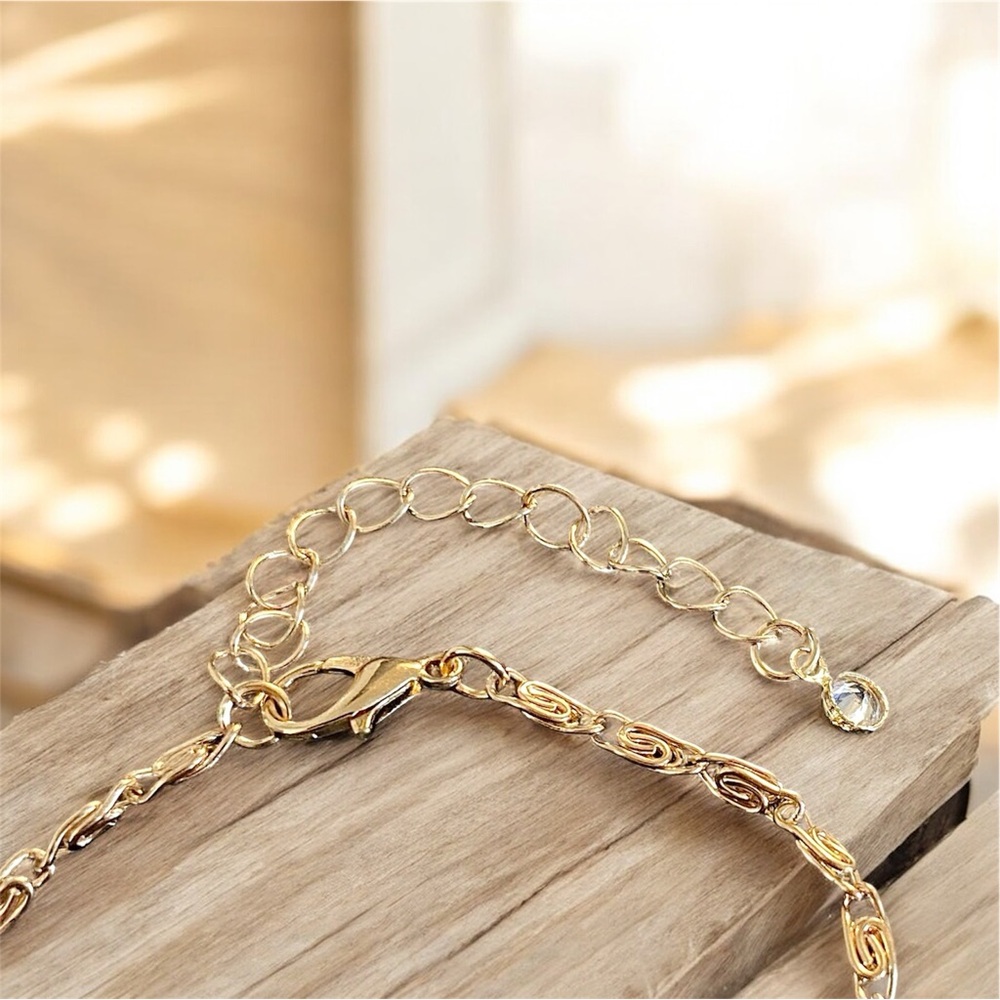 14 karat Gold Plated 6.5 inch bracelet with 2 inch extender - CLEARANCE! - Picture 4 of 6